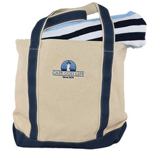 Load image into Gallery viewer, Embroidered Canvas Tote Bag
