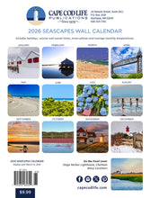 Load image into Gallery viewer, 2026 Seascapes Calendar