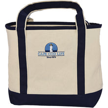 Load image into Gallery viewer, Embroidered Canvas Tote Bag
